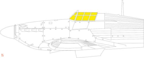 Eduard Accessories 1:48 Hurricane Mk.I TFace 1/48 HOBBY BOSS