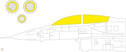 Eduard Accessories 1:48 F-16D Block 30/40/50 TFace 1/48 KINETIC