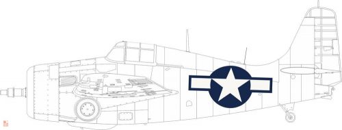 Eduard Accessories 1:48 FM-2 US national insignia 1/48 EDUARD