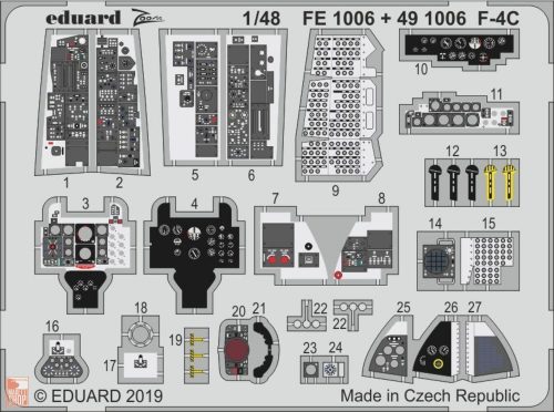 Eduard Accessories 1:48 F-4C for Academy