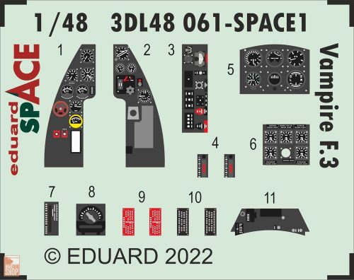 Eduard Accessories 1:48 Z-526 seatbelts STEEL for EDUARD