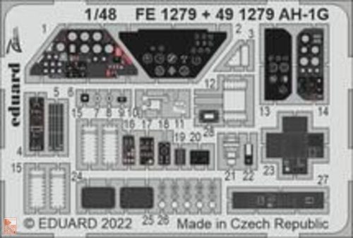 Eduard Accessories 1:48 AH-1G 1/48