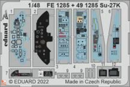 Eduard Accessories 1:48 Su-27K 1/48