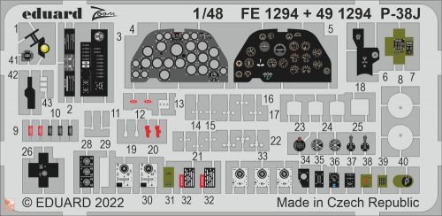 Eduard Accessories 1:48 P-38J