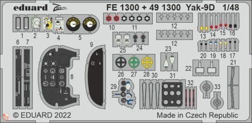 Eduard Accessories 1:48 Yak-9D