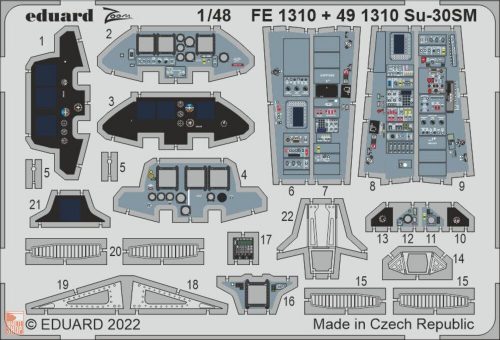 Eduard Accessories 1:48 Su-30SM for GREAT WALL HOBY