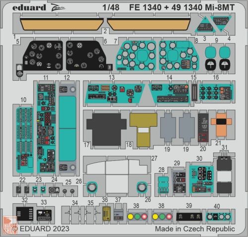 Eduard Accessories 1:48 Mi-8MT 1/48 ZVEZDA