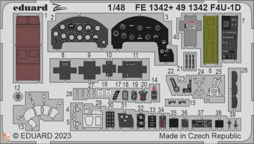 Eduard Accessories 1:48 F4U-1D 1/48 HOBBY BOSS