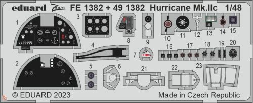 Eduard Accessories 1:48 Hurricane Mk.IIc 1/48 ARMA HOBBY