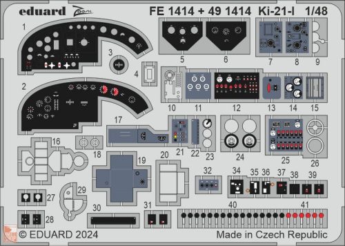 Eduard Accessories 1:48 Ki-21-I 1/48 ICM