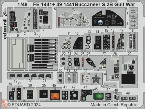 Eduard Accessories 1:48 Buccaneer S.2B Gulf War  AIRFIX