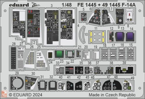 Eduard Accessories 1:48 F-14A  GREAT WALL HOBBY