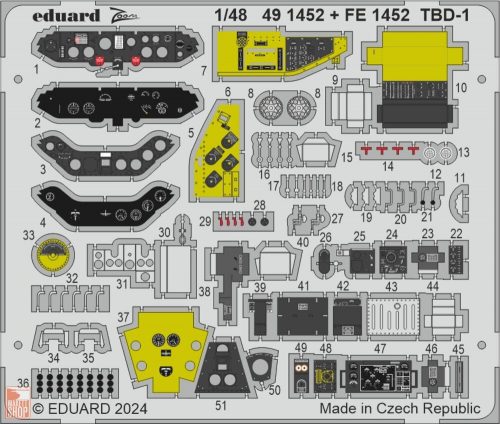 Eduard Accessories 1:48 TBD-1  HOBBY BOSS