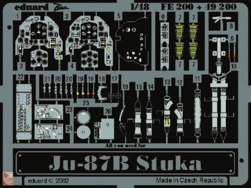 Eduard Accessories 1:48 Junkers Ju-87B Stuka