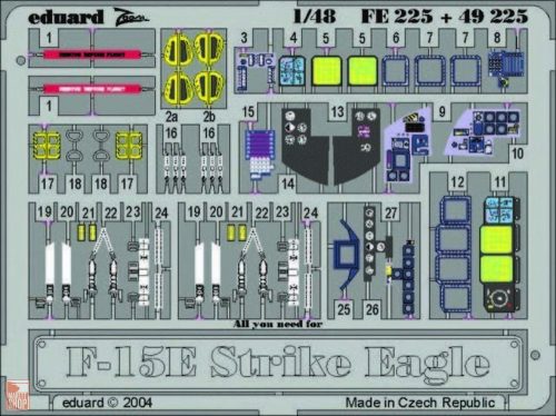 Eduard Accessories 1:48 F-15E Strike Eagle