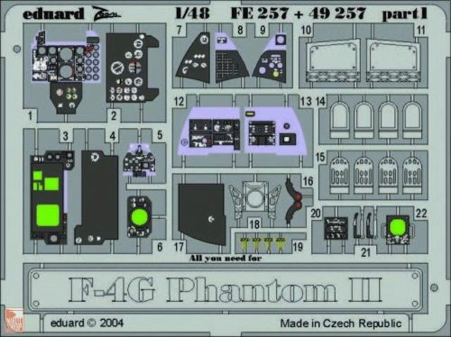 Eduard Accessories 1:48 F-4G Phantom II