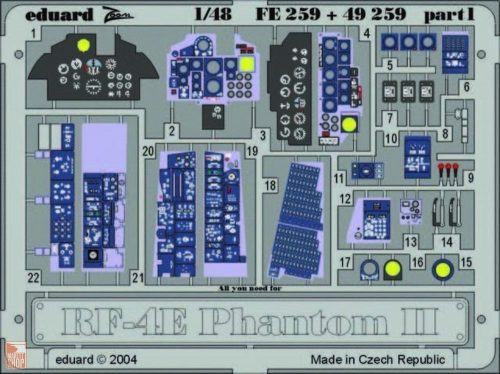 Eduard Accessories 1:48 RF-4E Phantom II