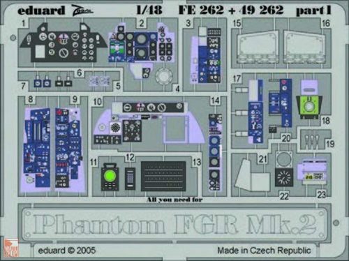 Eduard Accessories 1:48 Phantom FGR Mk.2 für Hasegawa Bausatz