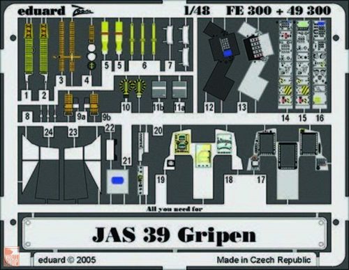 Eduard Accessories 1:48 JAS-39 Gripen