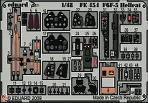 Eduard Accessories 1:48 F6F-5  WEEKEND für Eduard Bausatz