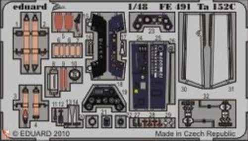 Eduard Accessories 1:48 Ta 152C for Dragon