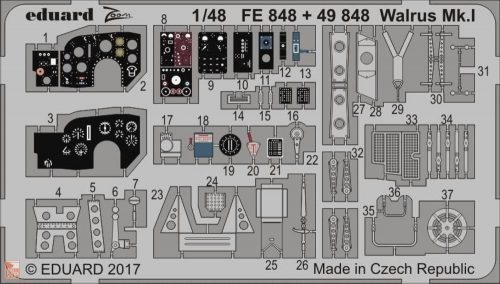 Eduard Accessories 1:48 Walrus Mk.I for Airfix