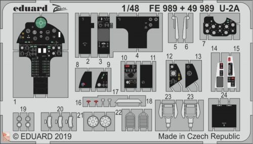 Eduard Accessories 1:48 U-2A for AFV Club