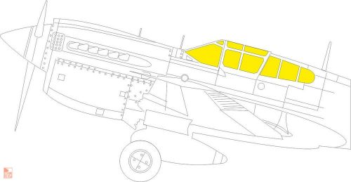 Eduard Accessories 1:32 P-40M TFace 1/32 for TRUMPETER