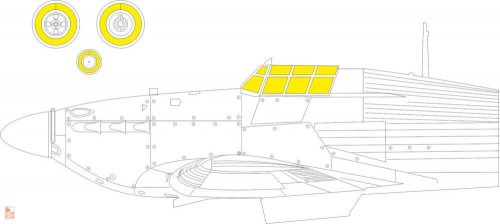 Eduard Accessories 1:32 Hurricane Mk.IIb TFace 1/32 REVELL
