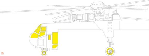 Eduard Accessories 1:35 CH-54A 1/35 ICM