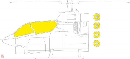 Eduard Accessories 1:32 AH-1G 1/35