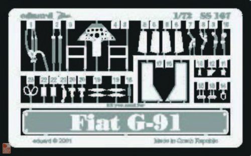 Eduard Accessories 1:72 Fiat G-91