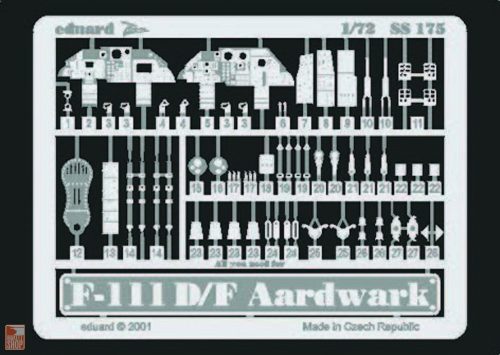 Eduard Accessories 1:72 F-111D/F Aardvark