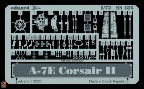 Eduard Accessories 1:72 A-7E Corsair II