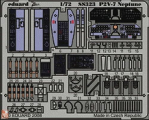 Eduard Accessories 1:72 P2V-7 Zoom Hasegawa