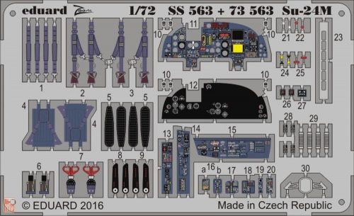 Eduard Accessories 1:72 Su-24M for Trumpeter