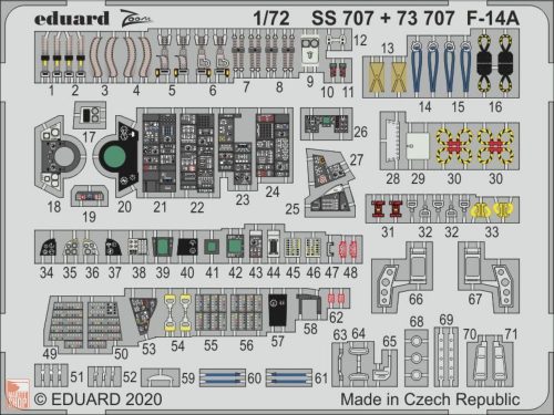 Eduard Accessories 1:72 F-14A for Academy