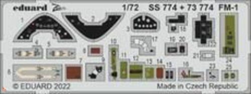 Eduard Accessories 1:72 FM-1 1/72