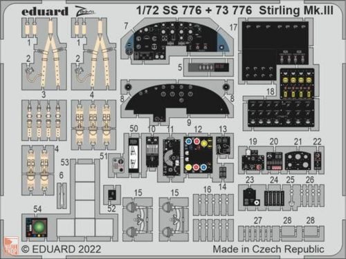 Eduard Accessories 1:72 Stirling Mk.III