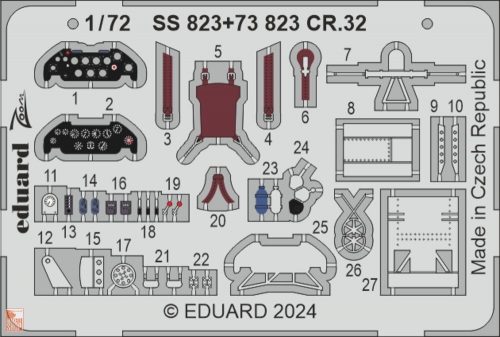 Eduard Accessories 1:72 CR.32  ITALERI