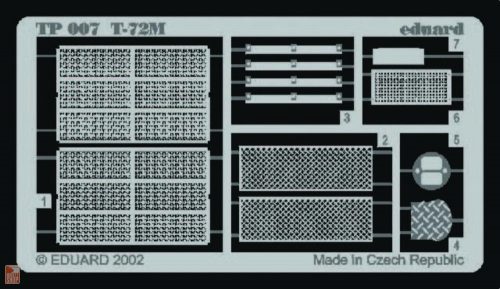 Eduard Accessories 1:35 T-72M