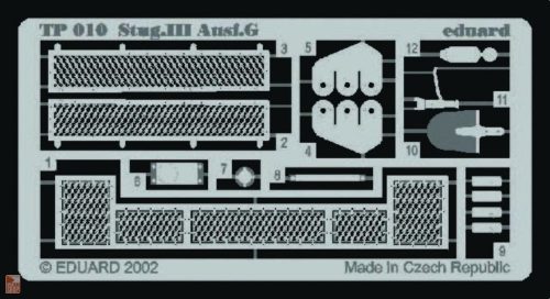 Eduard Accessories 1:35 Stug.III Ausf. G
