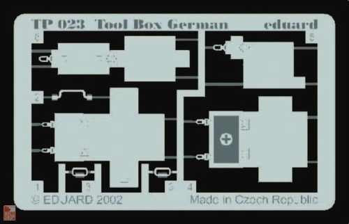 Eduard Accessories 1:35 Tool Box German