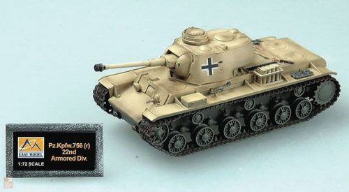 Easy Model 1:72 KV1 Pz.Kpfw 756