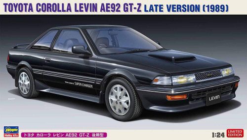 Hasegawa 1:24 Toyota Corolla Levin AE92 GT-Z Late Version (1989)