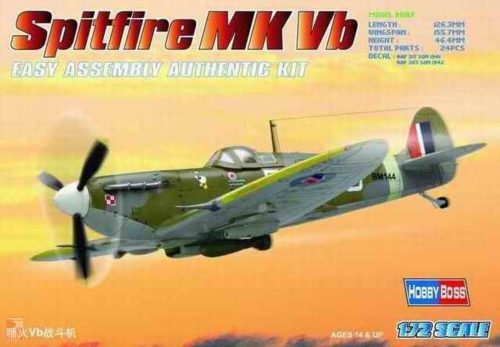 Hobby Boss 1:72 Spitfire MK Vb