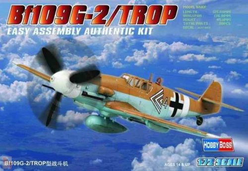 Hobby Boss 1:72 Bf109 G-2/ TROP