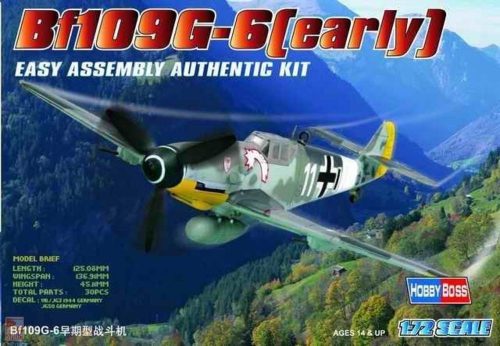 Hobby Boss 1:72 Bf109 G-6 (early)