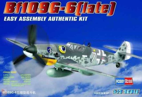 Hobby Boss 1:72 Bf109 G-6 (late)