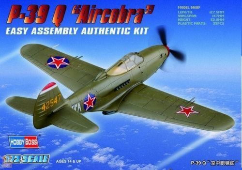 Hobby Boss 1:72 American  P-39 Q 'Aircacobra'